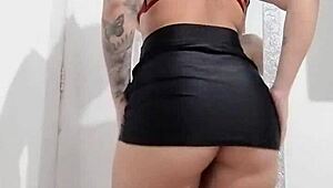 Zip Down Cock Out for My Deep Throat Dive