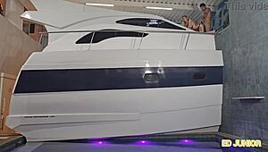 brazilian blonde latina teen pornstar rides huge black monster cock bareback interracial on the yacht pov