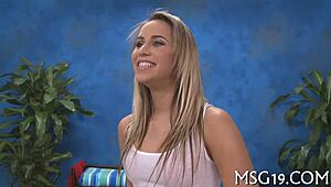 i'm gettin so wet from this oiled teen massage turnin into rough pussy poundin orgasm