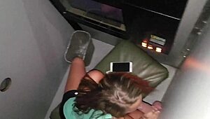 hey cutie, your gf's shaking at gloryhole waiting for creampie fill! 😏