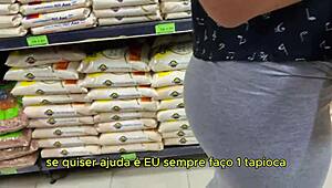 found hot gym teen shopping invited her to fuck part 1