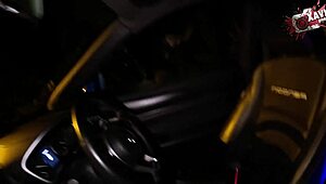 Milf pornstar Lapaisita Oficial, ready for my cock riding you cowgirl in this luxury car outdoors?