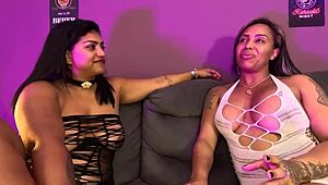 High-Level Lesbo's Bushy Pussy Lick Fest Her Beaver Mine