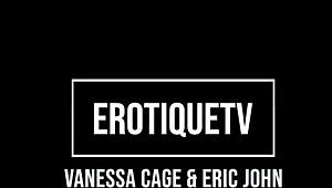 imagine hot blonde vanessa cage sucking eric john till cum on feet