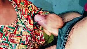 Indian bhabhi gulps down cum after gagging on deepthroat face fuck in homemade compilation