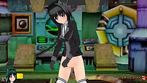 im yukari katsubari stripping bossfight ripping stockings off hot