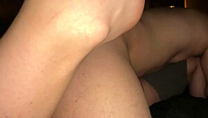 Latina couple delivers intense amateur anal assfucking with dildo toys