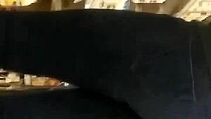 that teen's candid booty shaking just right in secret