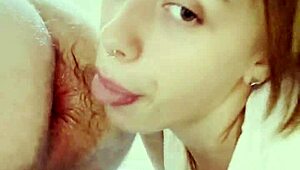 Intense Rimjob Therapy Leads to Deepthroat Gagging Face Fucking Choking