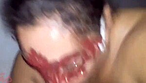 squeezing my fist deep in this fat whore's ass till she cums 😈🍑💦