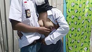 graduating student celebrates pussy licking and doggystyle fuck with boyfriend