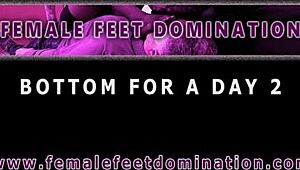 In the dorm the dominant brunette roommate forces barefoot sock smelling facesitting humiliation hand over mouth lezdom on her humiliated lesbian