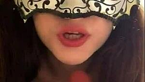 Russian Skinny Teen Dildo Blowjob Dirty Talk Anus Tongue?