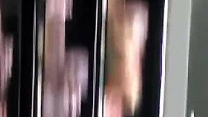 that teen's candid booty shaking just right in secret