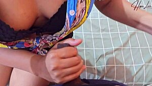 Wow, malay teen's hot curvy body bent over for big cock doggystyle pov!