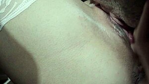 he licks my dripping wet pussy close up until orgasm