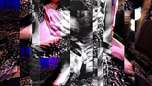 A skinny shorty with long clit and small tits takes a massive monster cock in her shaved big pussy lips pounding her to squirting