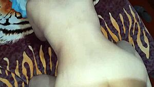 couple almost caught fucking dirty with huge ass latina lover next door