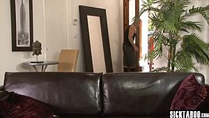 sexy teen Skylar Green loves stepdad's huge cock pounding her tight