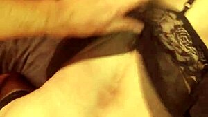 WIFE IN STOCKINGS FILMS PORN SHE TRIES LINGERIE MILF COUPLE ACTION!