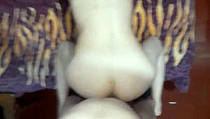 couple almost caught fucking dirty with huge ass latina lover next door