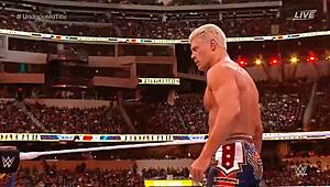 roman reigns clashes with cody rhodes over undisputed wwe universal title at wrestlemania 39
