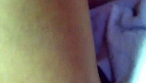 My wife drops to knees for my homemade blowjob delight