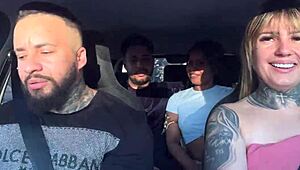 ever seen passengers turn uber ride into public car blowjob orgy with moans?