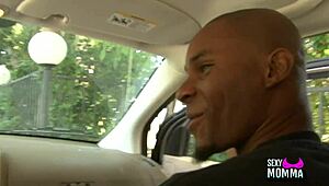 milf mommy deepthroats teen's huge cock then hardcore fuck