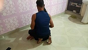 desi bhabhi's juicy pussy pounded by devar's monster cock homemade rough kissing cum 😘🍆💦