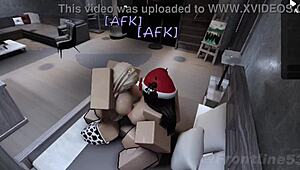 why stop dancing when two big tit sluts crave group fucking post-club?