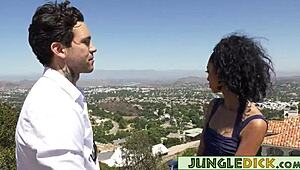 skinny ebony jada doll, wanna get picked up and fucked outdoors??