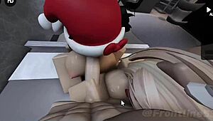 why stop dancing when two big tit sluts crave group fucking post-club?