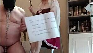 2025 07 16 esclave ebed cries as maitresse chains and spanks her slut