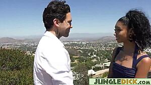 skinny ebony jada doll, wanna get picked up and fucked outdoors??