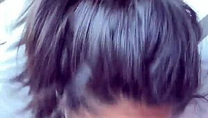 a stranger gives me a ride and i pay with my sloppy wet blowjob on his huge cock