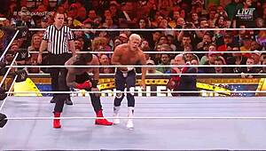 roman reigns clashes with cody rhodes over undisputed wwe universal title at wrestlemania 39