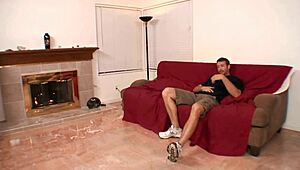 stephanie richards bored so she bends over for neighbor's cock fun