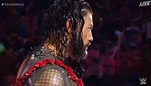 roman reigns clashes with cody rhodes over undisputed wwe universal title at wrestlemania 39