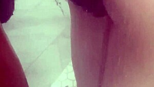 Stepdaughter dares BBC stepdad shower fuck after friends' truth or dare game turns wet