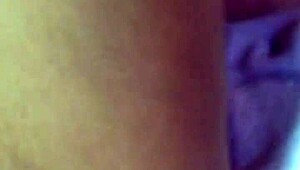 My wife drops to knees for my homemade blowjob delight