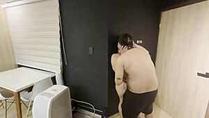 I Fuck My Best Friend's Big Titted Girlfriend in the Shower After They Did