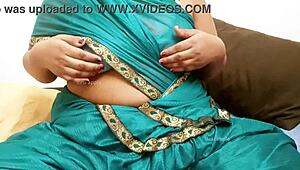 Iranian Beauty Teases Her Massive Tits Close Up