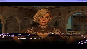 In elderforest game she teases through domination fantasy in the forest with femdom and maledom play.