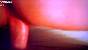 fucking tight housewife pussy bent over doggystyle with rough thrusts