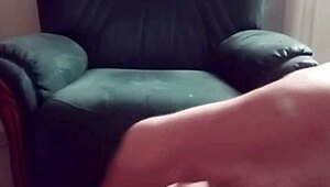 feeling so degraded chaining myself for toilet humiliation with dildo and dirty talk