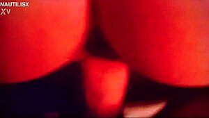 fucking tight housewife pussy bent over doggystyle with rough thrusts