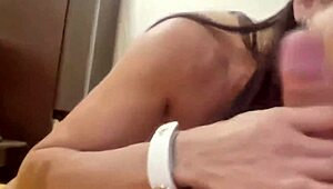 Hey, ready for my first actor test with this big clit brunette latina flashing her huge pussy on homemade casting?