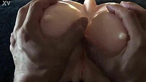 wanna feel these silicone tits massaged nice and slow?