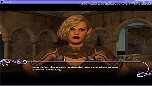 In elderforest game she teases through domination fantasy in the forest with femdom and maledom play.